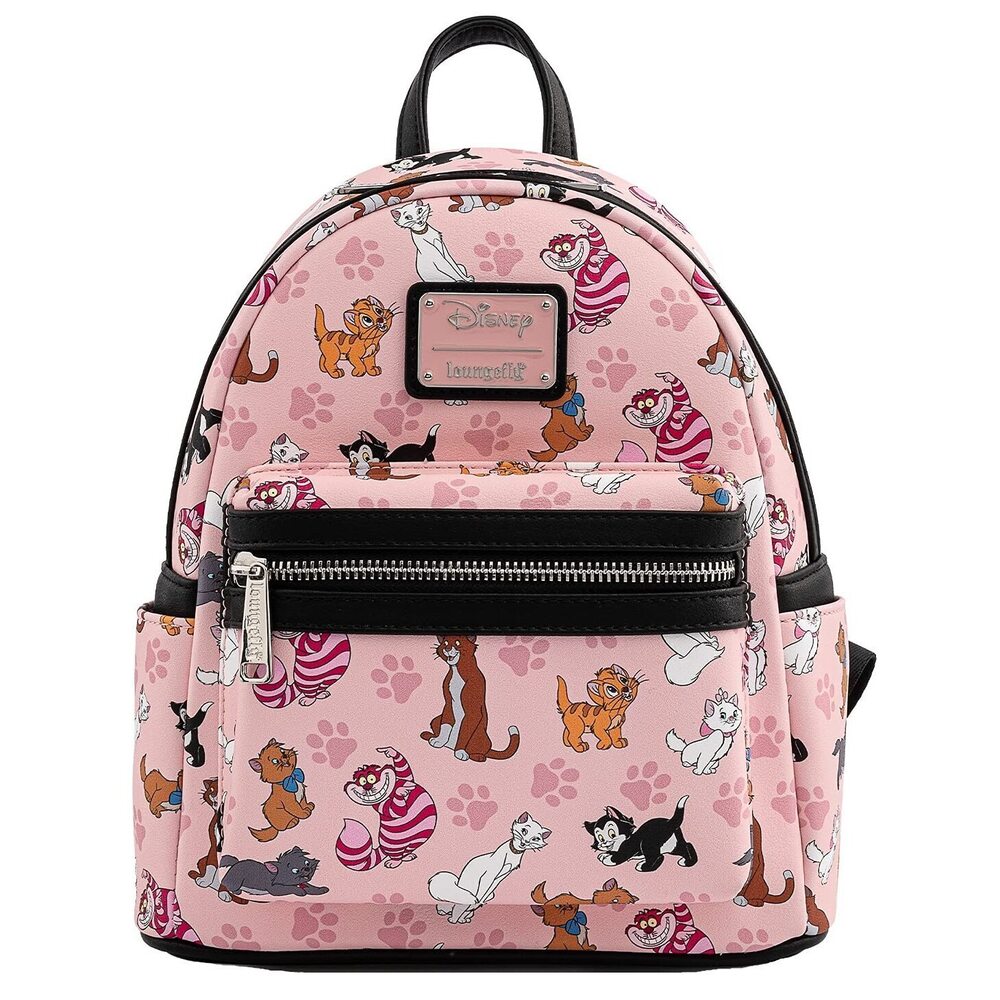7462 Disney Cats Mini-Backpack Handbag All Over Print Cheshire Aristocats